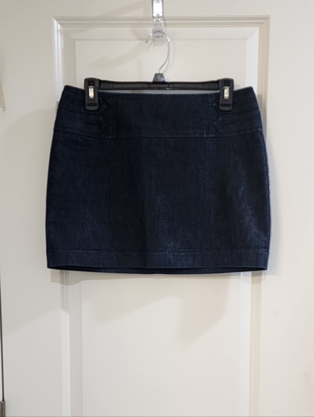 Express Dark Indigo Denim Mini Skirt
